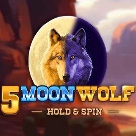 5 Moon Wolf slot visual from Apparat Gaming available on 10cric-bet.in