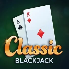 Classic Blackjack slot visual from Red Tiger Gaming available on 10cric-bet.in
