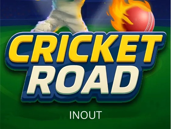 Cricket Road by InOut, showcased at 10cric-bet.in – game logo
