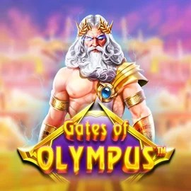 Gates of Olympus slot logo by Pragmatic Play at 10CRIC Casino