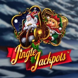 Jackpots logo of Jingle Jackpots from Dragon Gaming at 10CRIC Casino
