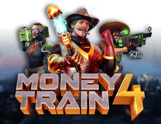 Slots logo of Money Train 4 from Relax Gaming at 10CRIC Casino