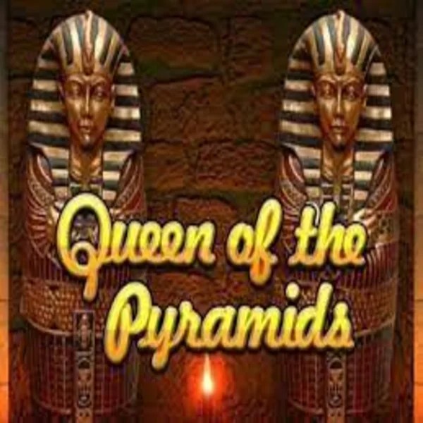 Queen of the Pyramids logo by Playtech at 10CRIC Casino