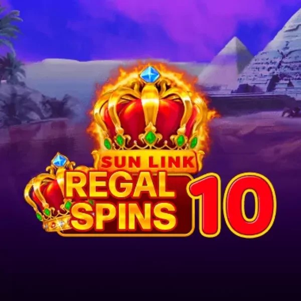 Regal Spins 10 game by PatePlay – logo hosted on 10CRIC Casino