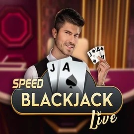 Speed Blackjack logo – Live Casino by Pragmatic Play at 10CRIC Casino