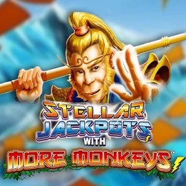 Try Stellar Jackpots with More Monkeys slot by Lightning Box Game on 10cric-bet.in – logo image