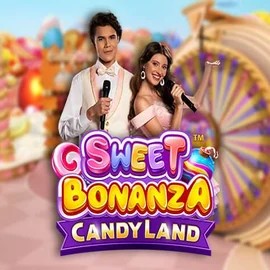 Official Live Casino logo: Sweet Bonanza Candy Land Live by Pragmatic Play at 10CRIC Casino