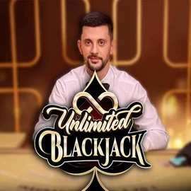 Unlimited Blackjack logo by Ezugi at 10CRIC CasinoUnlimited Blackjack