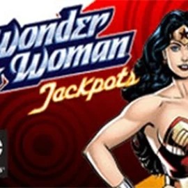 Wonder Woman Jackpots logo by Amaya at 10CRIC Casino