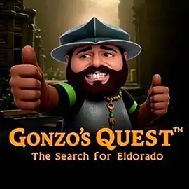 Gonzo's Quest slot logo by NetEnt at 10CRIC CasinoGonzo's Quest